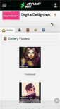 Mobile Screenshot of digitaldelights.deviantart.com
