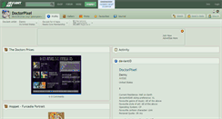 Desktop Screenshot of doctorpixel.deviantart.com