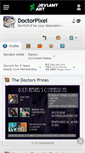 Mobile Screenshot of doctorpixel.deviantart.com