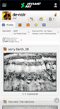 Mobile Screenshot of de-noir.deviantart.com