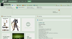 Desktop Screenshot of lucifers-uke.deviantart.com