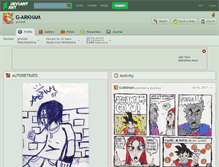 Tablet Screenshot of g-arkham.deviantart.com