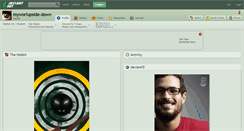 Desktop Screenshot of myworlupside-down.deviantart.com