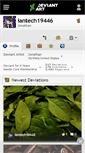 Mobile Screenshot of lantech19446.deviantart.com