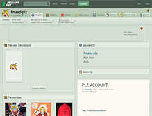 Tablet Screenshot of fmaed-plz.deviantart.com