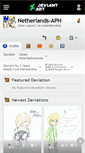Mobile Screenshot of netherlands-aph.deviantart.com