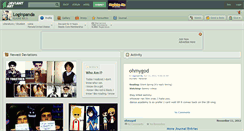 Desktop Screenshot of loginpanda.deviantart.com