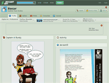 Tablet Screenshot of bleezer.deviantart.com