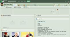 Desktop Screenshot of madhackrviper.deviantart.com