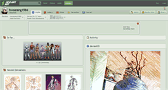 Desktop Screenshot of hwoarang1986.deviantart.com