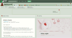 Desktop Screenshot of laughatyourself.deviantart.com