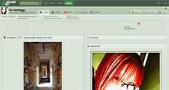 Desktop Screenshot of deviantaggy.deviantart.com
