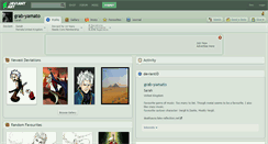 Desktop Screenshot of grab-yamato.deviantart.com