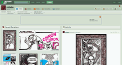 Desktop Screenshot of nebaba.deviantart.com