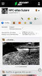 Mobile Screenshot of npc-alias-sulare.deviantart.com
