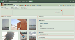 Desktop Screenshot of libero-sentiero.deviantart.com