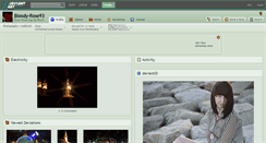 Desktop Screenshot of bloody-rose93.deviantart.com