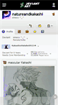Mobile Screenshot of natureandkakashi.deviantart.com