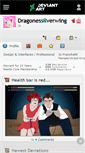 Mobile Screenshot of dragonessilverwing.deviantart.com