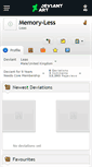 Mobile Screenshot of memory-less.deviantart.com