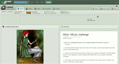 Desktop Screenshot of casseel.deviantart.com