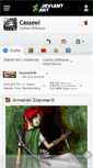 Mobile Screenshot of casseel.deviantart.com