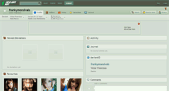 Desktop Screenshot of frankymonsivais.deviantart.com