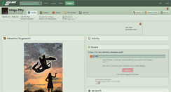 Desktop Screenshot of ichigo-55ty.deviantart.com