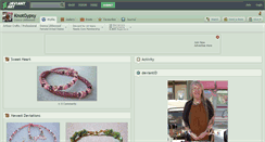 Desktop Screenshot of knotgypsy.deviantart.com