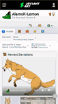 Mobile Screenshot of alamok-lemon.deviantart.com