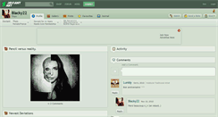 Desktop Screenshot of blacky22.deviantart.com