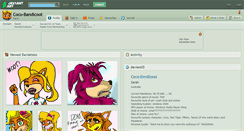Desktop Screenshot of coco-bandicoot.deviantart.com