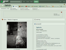 Tablet Screenshot of bigdoobs.deviantart.com