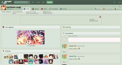 Desktop Screenshot of kamikaze-usagi.deviantart.com