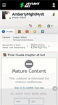Mobile Screenshot of amberlynightmyst.deviantart.com