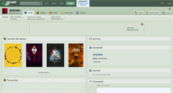 Desktop Screenshot of dojolabs.deviantart.com
