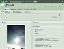 Tablet Screenshot of digitalmagic.deviantart.com