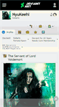 Mobile Screenshot of nyukeehl.deviantart.com
