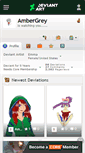 Mobile Screenshot of ambergrey.deviantart.com