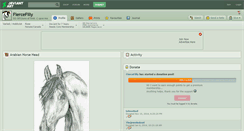 Desktop Screenshot of fiercefilly.deviantart.com