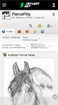 Mobile Screenshot of fiercefilly.deviantart.com