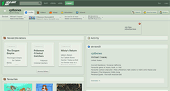 Desktop Screenshot of cptbones.deviantart.com