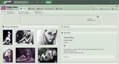 Desktop Screenshot of kitade-nana.deviantart.com