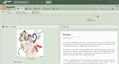 Desktop Screenshot of kiyumiai.deviantart.com