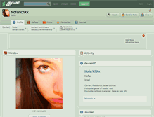 Tablet Screenshot of nofarichxx.deviantart.com