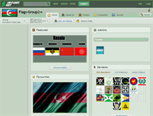 Tablet Screenshot of flags-group2.deviantart.com