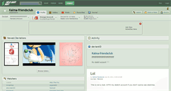 Desktop Screenshot of kalma-friendsclub.deviantart.com
