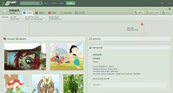 Desktop Screenshot of mscank.deviantart.com