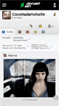 Mobile Screenshot of cocomadamoiselle.deviantart.com