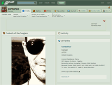 Tablet Screenshot of consonco.deviantart.com